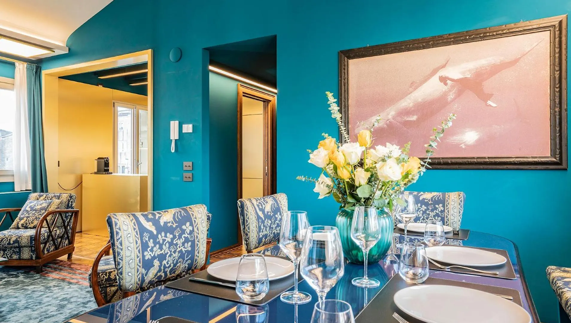 Dimora San Trovaso Enchanting Four-Bedrooms Venedig Lejlighed